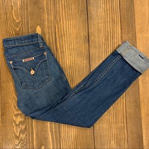 Hudson • Straight Flood Cuff Jean • Bacara